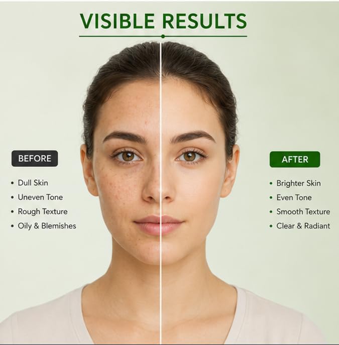 In Herb Skin Brightening Face Wash, Everyday Face Wash for Regular Skincare Routine, 100 ml